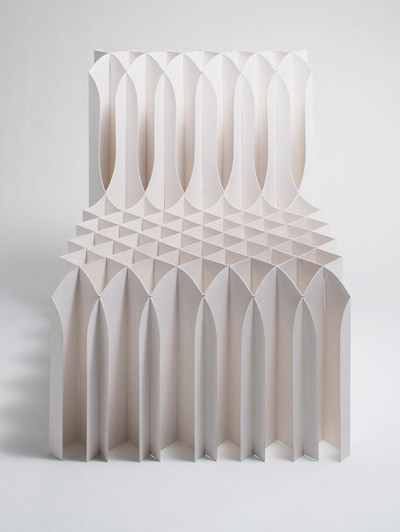 koji sekita: watching you paper chair