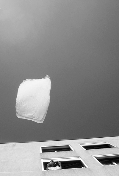 coralie durye + aude messager: weighing things