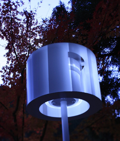 wind revolving lantern by toshihiko suzuki of atelier OPA