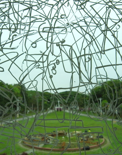 gosia wlodarczak : frost drawings at singapore art biennale 2011