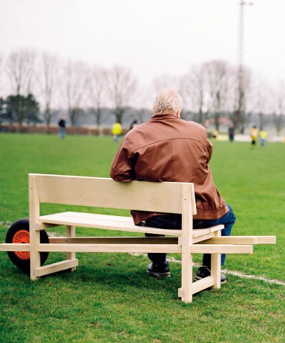 weltevree presents wheelbench, axechair, elementstair and tilestove