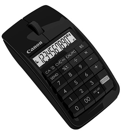 canon x mark 3 in 1 mouse + calculator + keypad