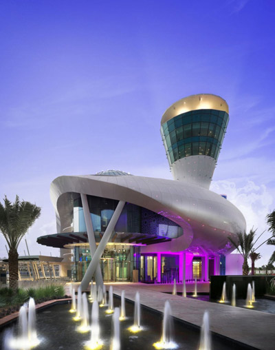 omiros one architecture: yas island yacht club