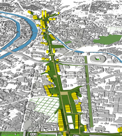 rogers stirk harbour + partners: grand paris proposal 2030