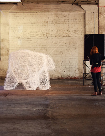 design office takebayashi scroggin: zip tie massimal