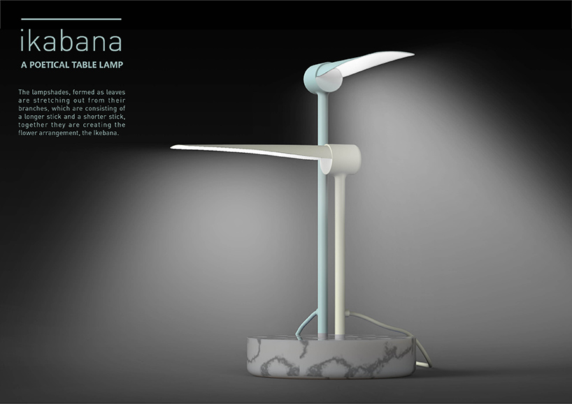 ikabana a poetical table lamp - 1