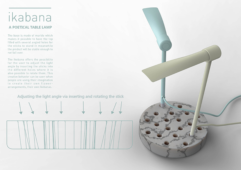 ikabana a poetical table lamp - 2