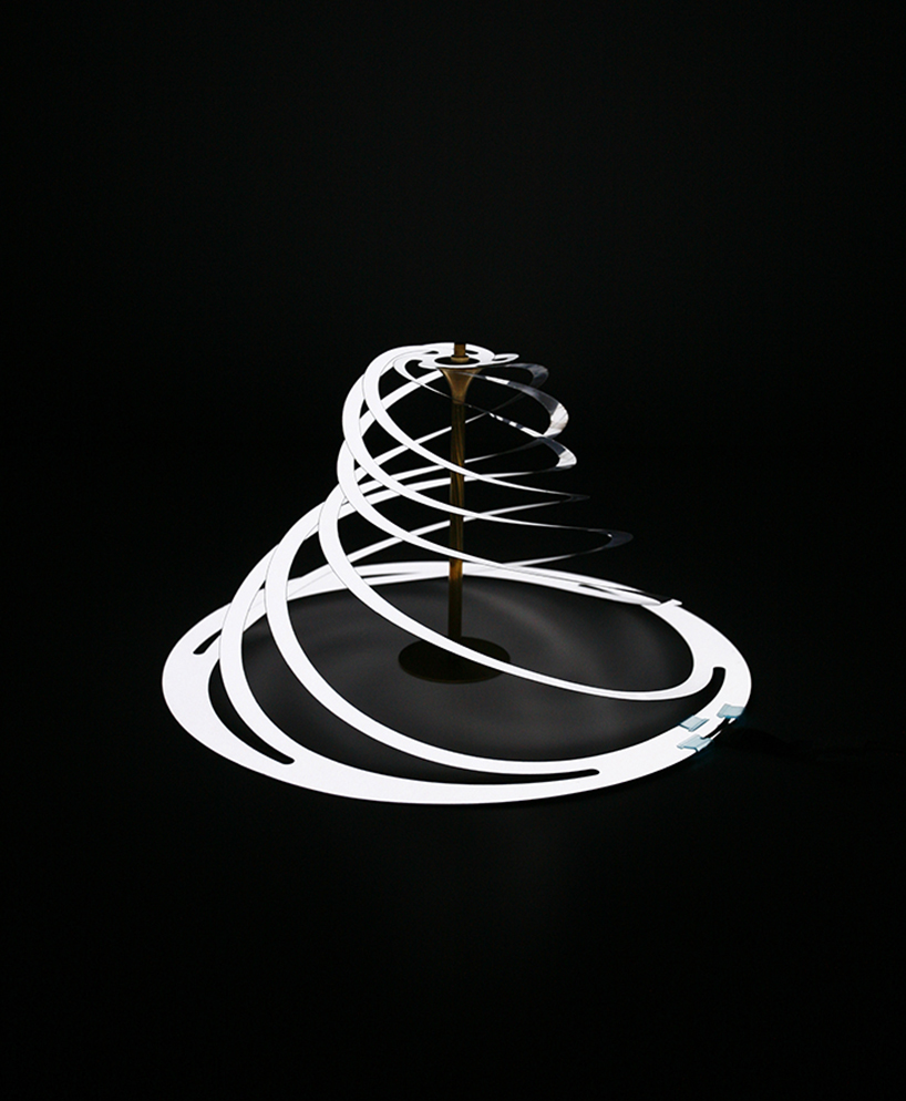 helical light sculpture - 3