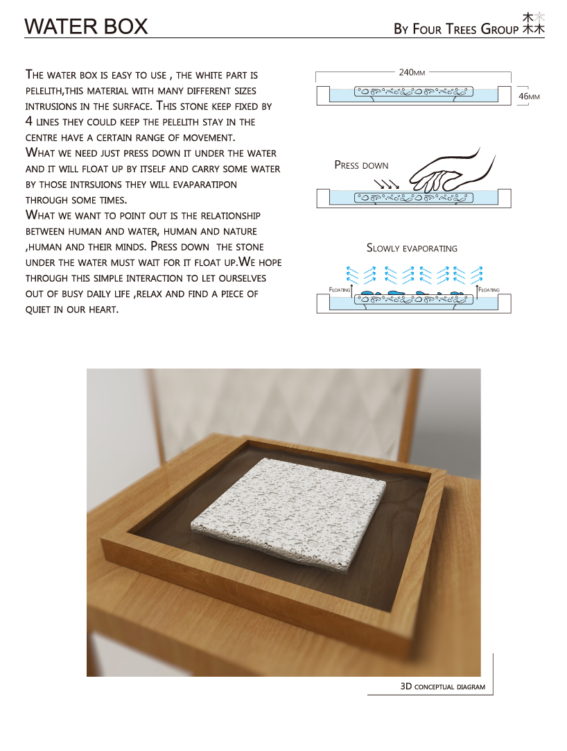 a humidifying function water box and snow cabinet - 4