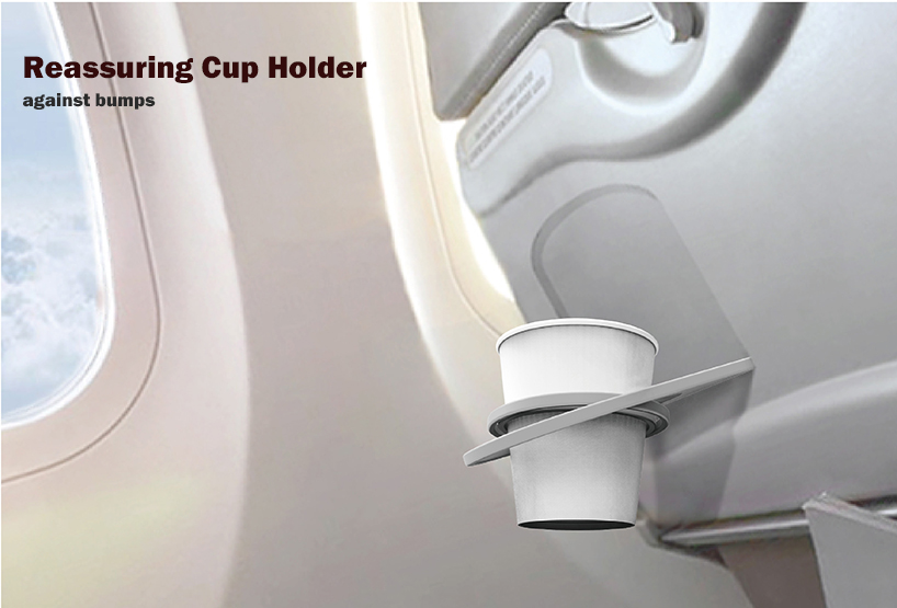 Reassuring Cup Holder——against bumps