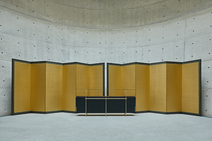ryosuke harashima brings 'STILLIFE' to a tadao ando-designed museum designboom