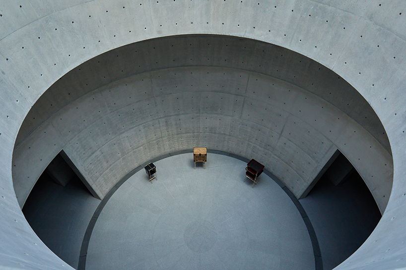 ryosuke harashima brings 'STILLIFE' to a tadao ando-designed museum designboom