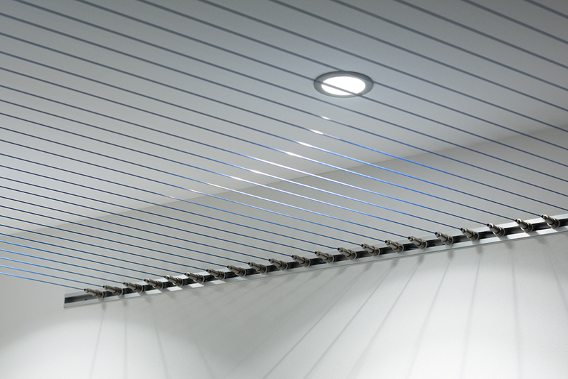  kazuhiro yamanako tennis-strings interior collection tokyo designboom 