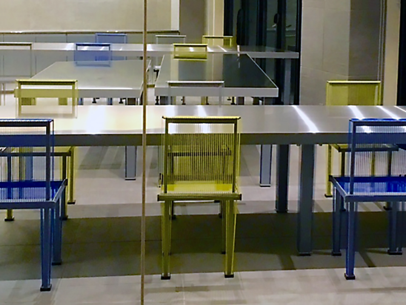  kazuhiro yamanako tennis-strings interior collection tokyo designboom 