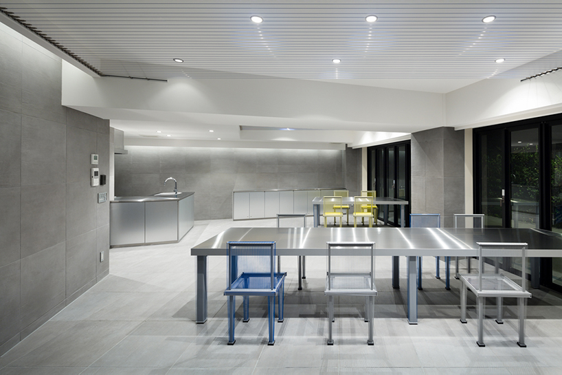  kazuhiro yamanako tennis-strings interior collection tokyo designboom 