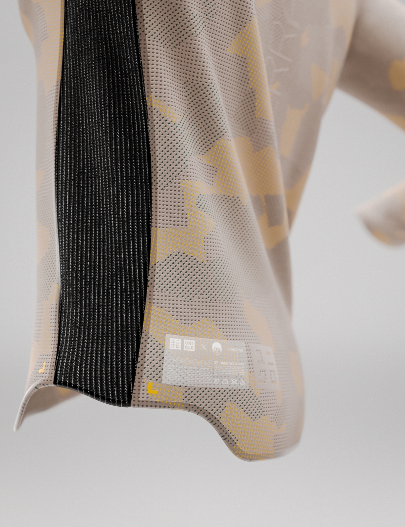 rafal czaniecki adds 3D knitted apparel to TERRACROSS concept brand designboom