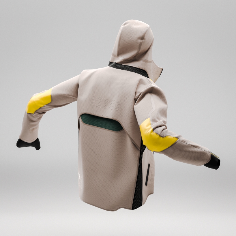 rafal czaniecki adds 3D knitted apparel to TERRACROSS concept brand designboom