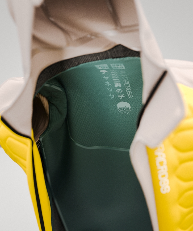 rafal czaniecki adds 3D knitted apparel to TERRACROSS concept brand designboom