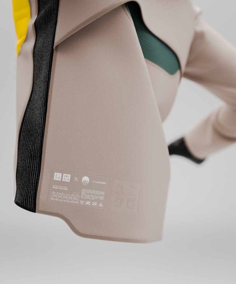 rafal czaniecki adds 3D knitted apparel to TERRACROSS concept brand designboom