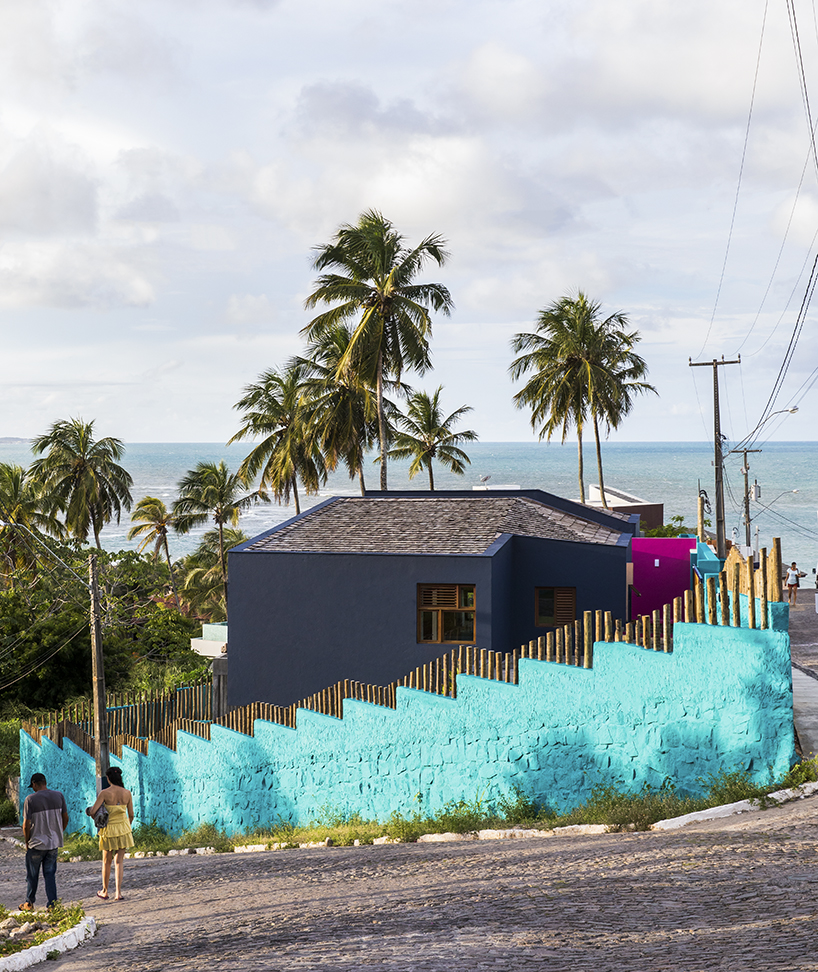 these houses in brazil are painted with the hues of the sea, by vilela florez - 4