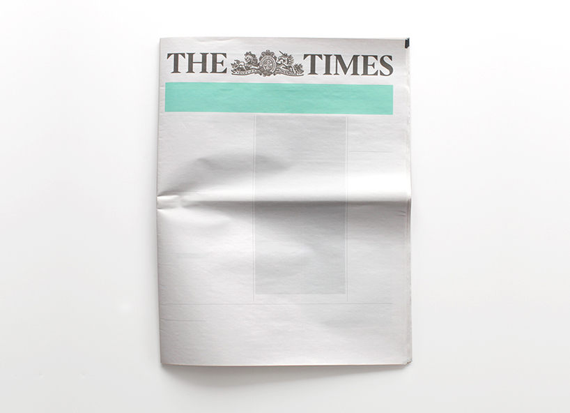 sideline's empty newspapers question information overload in today's world - 3
