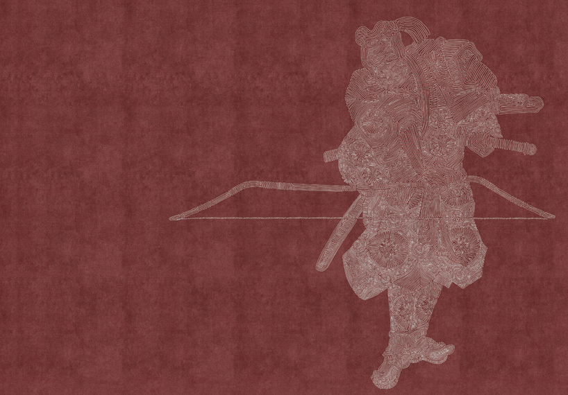 paolo cappello tangles wallpapers collection designboom