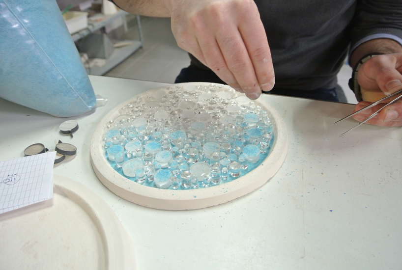 emulsioni glass plates paolo cappello ercole moretti designboom