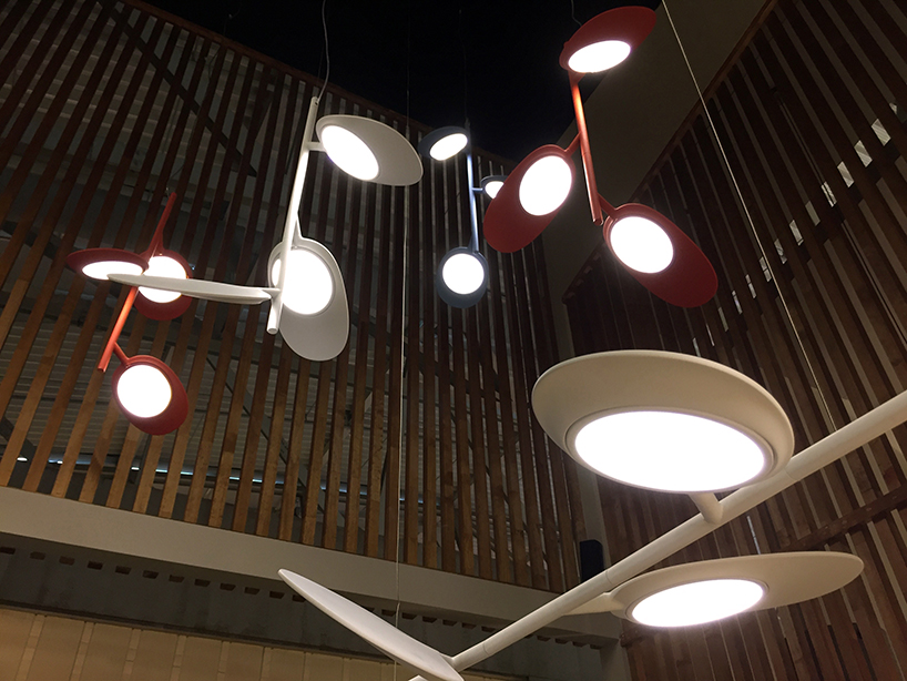 fabien dumas aforest lamps b lux designboom