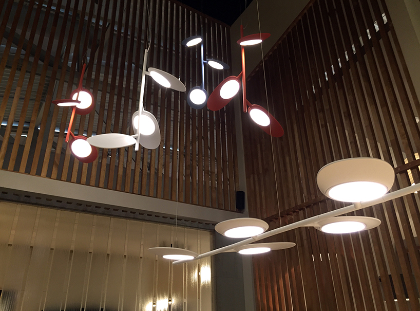 fabien dumas aforest lamps b lux designboom