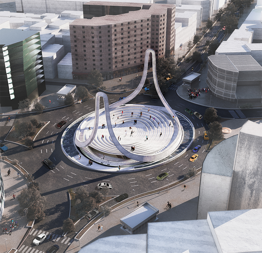 habibeh madjdabadi wins proposal for sweeping monument and public square in tehran