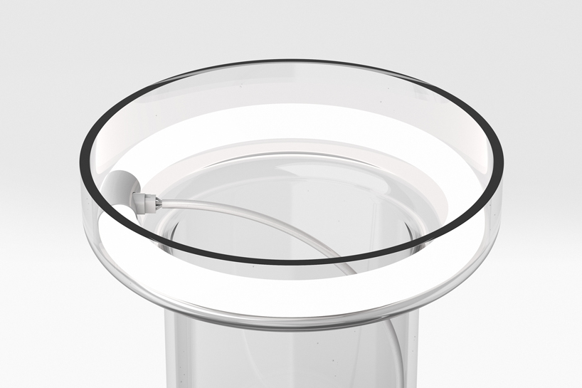 quentin de coster halo light table lamp designboom