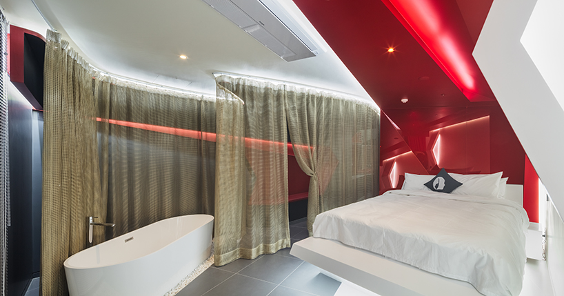seungmo lim libertango boutique hotel room korea designboom