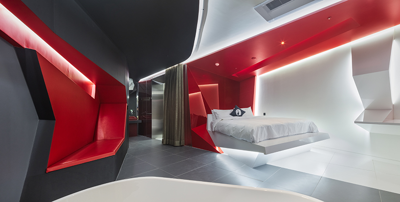 seungmo lim libertango boutique hotel room korea designboom