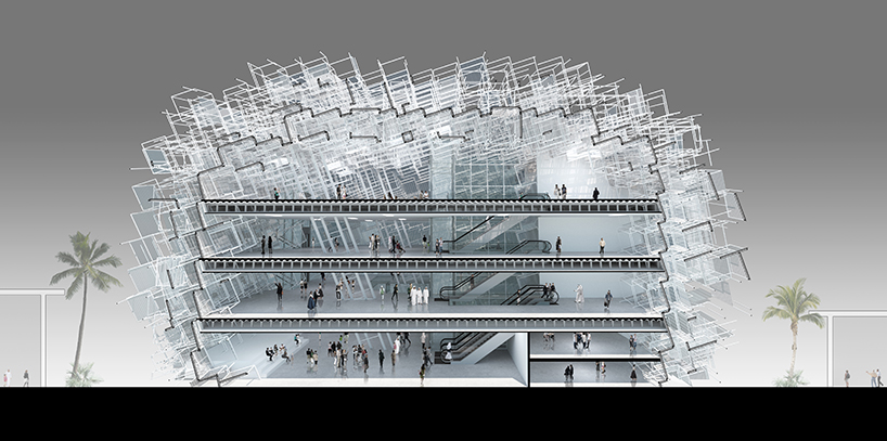 yong ju lee and atelier kj create 'elusive boundary' for korean pavilion at expo 2020 dubai