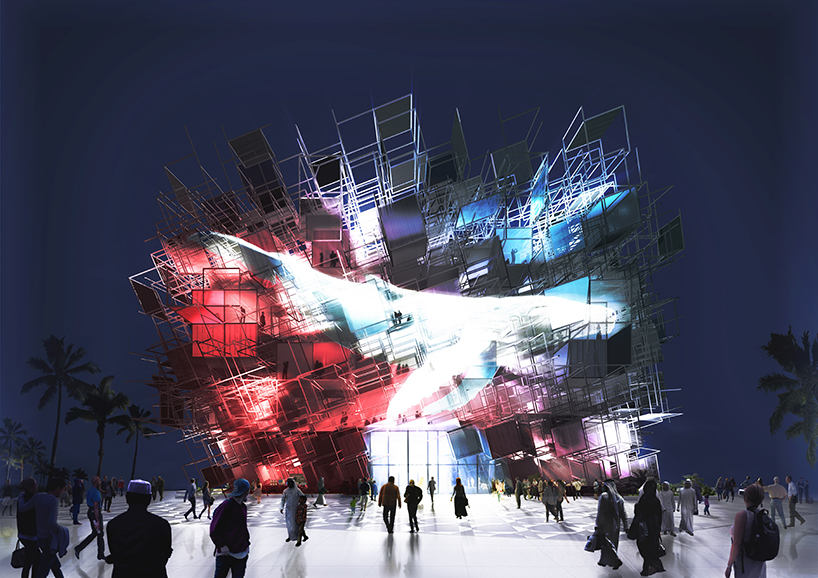 yong ju lee and atelier kj create 'elusive boundary' for korean pavilion at expo 2020 dubai