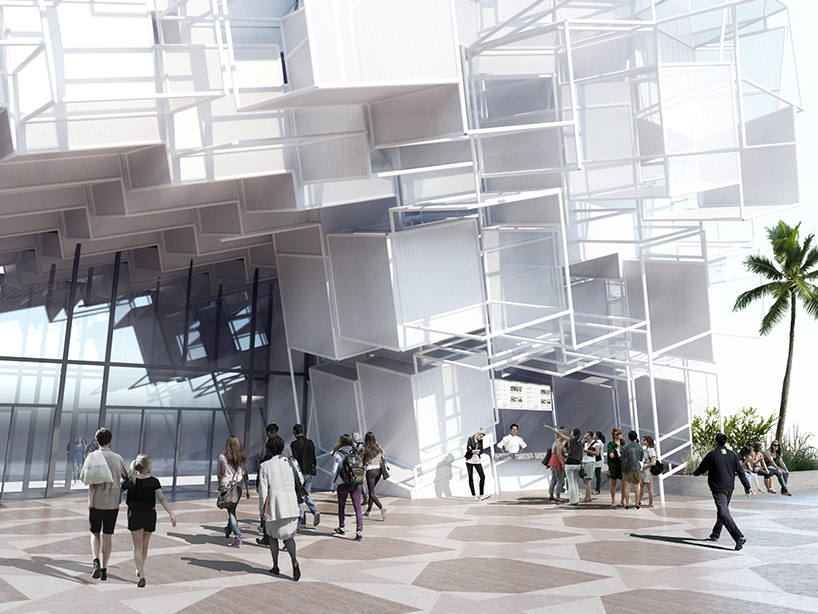 yong ju lee and atelier kj create 'elusive boundary' for korean pavilion at expo 2020 dubai