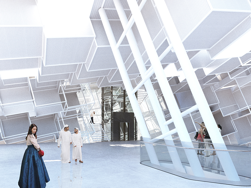 yong ju lee and atelier kj create 'elusive boundary' for korean pavilion at expo 2020 dubai