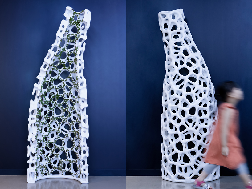 yong ju lee embeds plant life into architecture with 'moss tower' prototype designboom