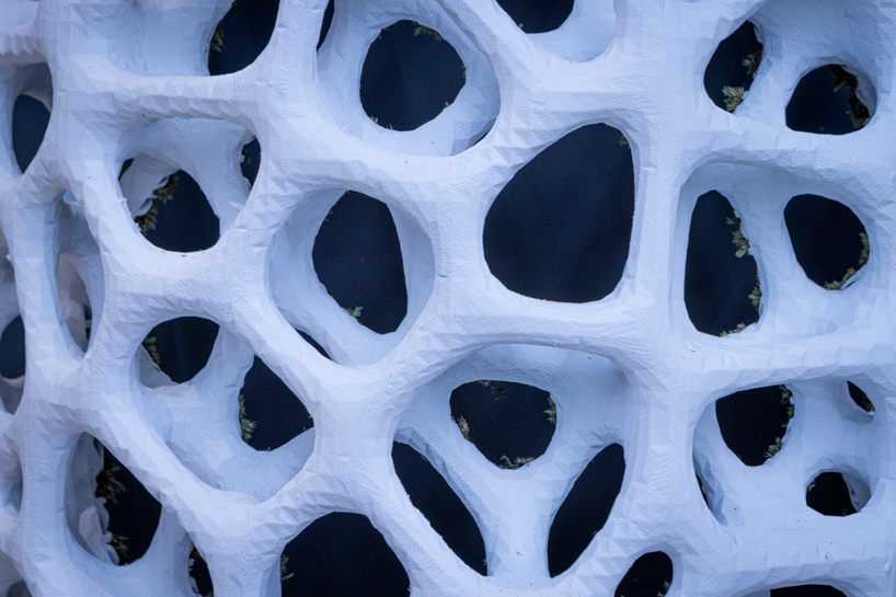 yong ju lee embeds plant life into architecture with 'moss tower' prototype designboom