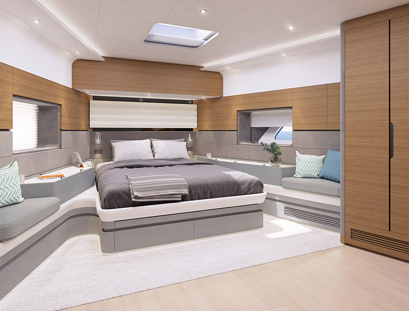 jozeph forakis evokes the elegance of yachts from another era with CLB 88 design designboom