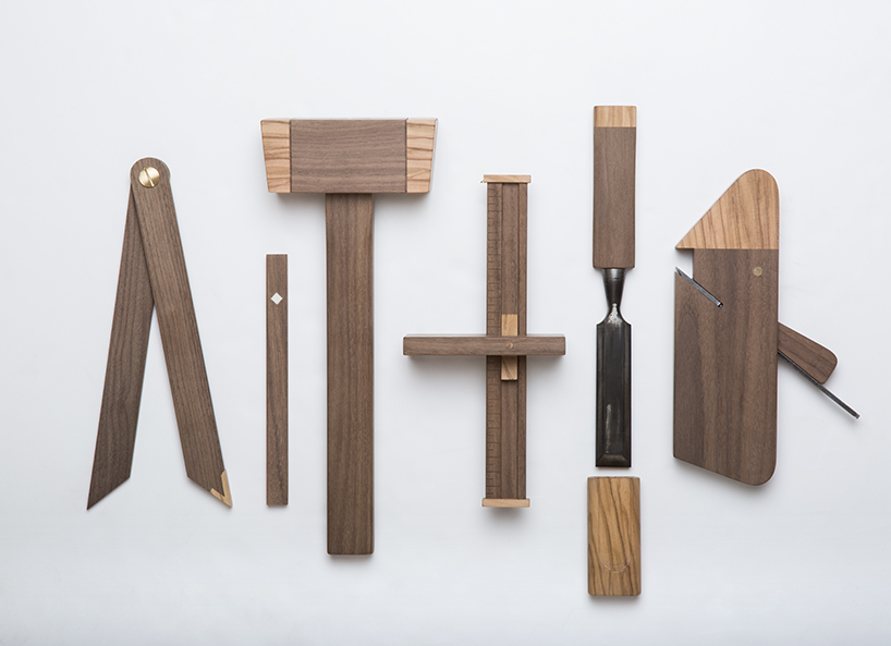 giacomo moor kit del legname tool kit designboom