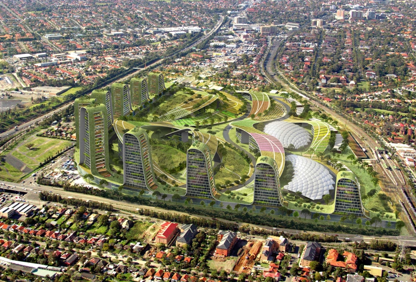 future paddock to market to plate tony owen partners imagines sydney's flemington district as sustainable city of the future designboom