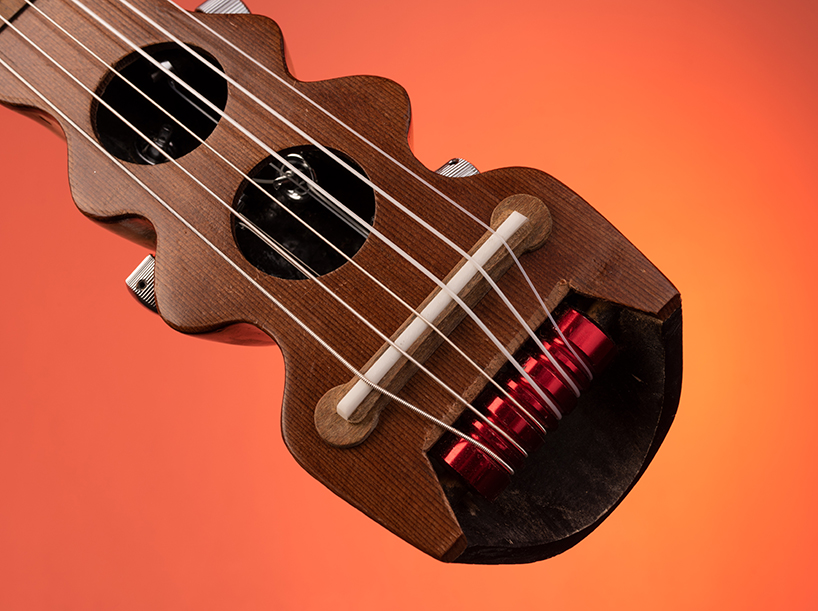 lance rake electric guitar ukulele 3D-printed