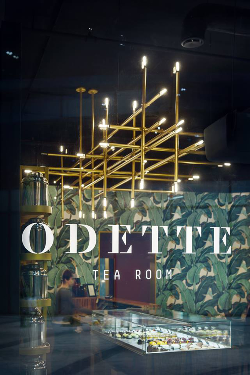 ugo architecture odette tea room patisserie warsaw designboom
