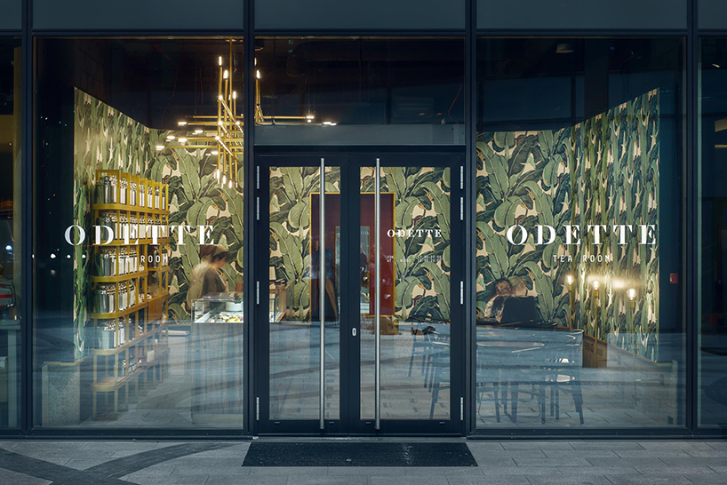 ugo architecture odette tea room patisserie warsaw designboom