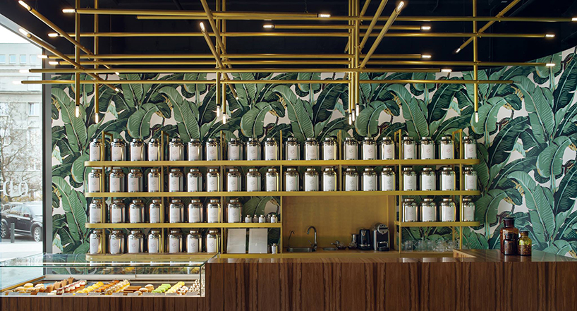 ugo architecture odette tea room patisserie warsaw designboom