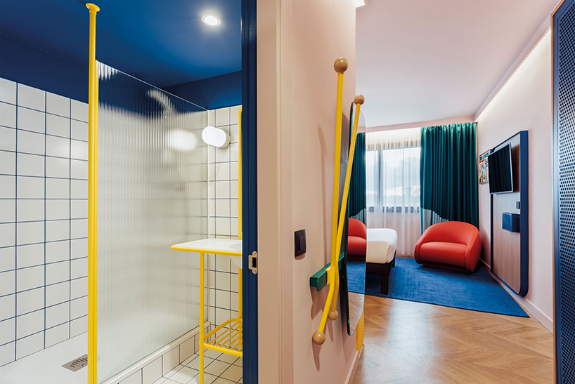 stone designs references spanish comics for madrid hotel interior designboom