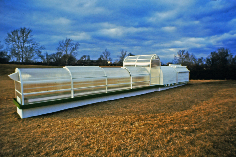 michael jantzen's experimental greenhouse from 1986 designboom