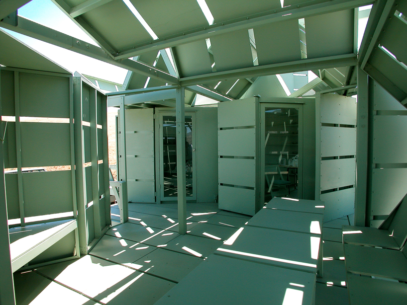 michael jantzen's m-house is a radical retreat with multiple configurations designboom