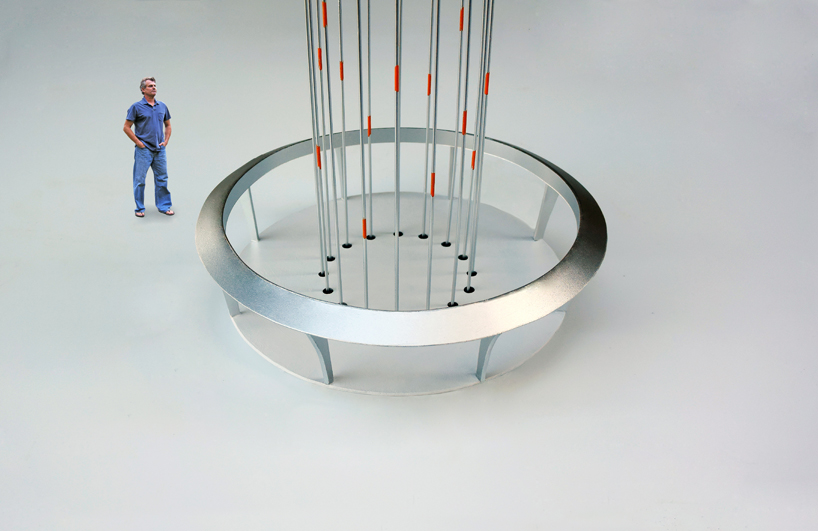 the solar and gravity powered art and science pavilion 12